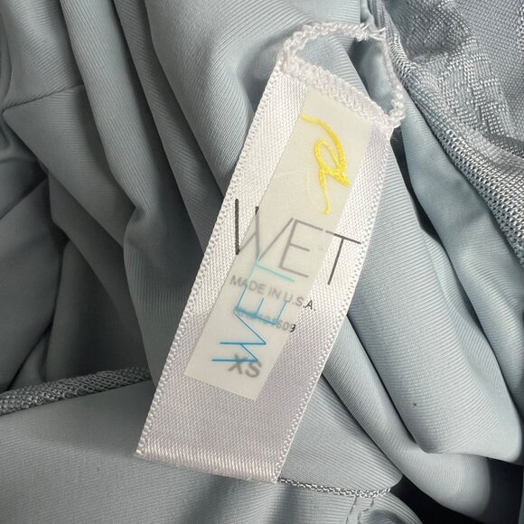 WET Swimwear One Piece Swimsuit Size XS Plunging Neckline Halter K4317 NWT - Picture 8 of 10